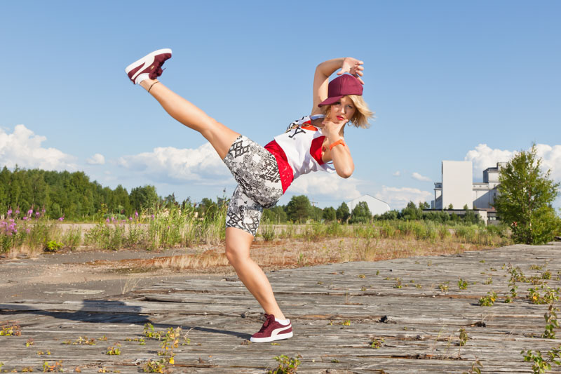 Tfp oulu nainen laiturilla